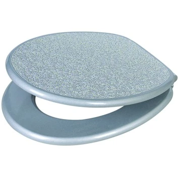 Handson WC Bril Neeva Glitter Kunststof Met Softclose 4 Handson WC Bril Neeva Glitter Kunststof Met Softclose - Afbeelding 2