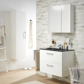 Tiger Spiegelkast S-Line 80cm Sneeuwwit 7 Tiger Spiegelkast S-Line 80cm Sneeuwwit - Afbeelding 5