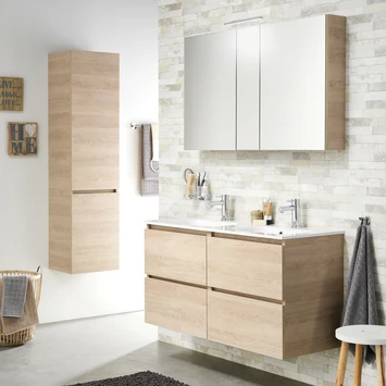 TIGER S-line Spiegelkast 120 Naturel Eik 5 TIGER S-line Spiegelkast 120 Naturel Eik - Afbeelding 3