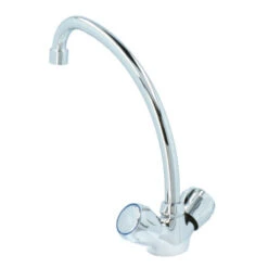 Handson Keukenkraan Thomas 2-knops Chroom Met Uitloop 235mm 17 Handson Keukenkraan Thomas 2-knops Chroom Met Uitloop 235mm -Badkamer Verkoop 123 5762