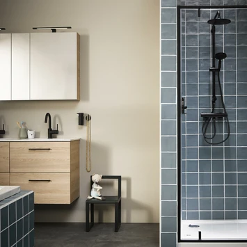 TIGER S-line Spiegelkast 120 Naturel Eik 6 TIGER S-line Spiegelkast 120 Naturel Eik - Afbeelding 4