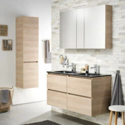 TIGER S-line Spiegelkast 120 Naturel Eik 14 TIGER S-line Spiegelkast 120 Naturel Eik -Badkamer Verkoop 123 578