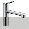 Hansgrohe Keukenkraan Focus M43 Met Hendel RVS 120 -Badkamer Verkoop 123 5794