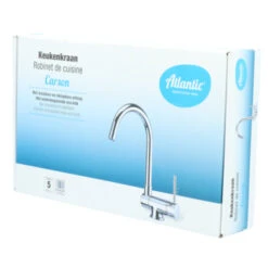 Atlantic Keukenkraan Carson Inklapbaar Met Hendel Chroom -Badkamer Verkoop 123 5828