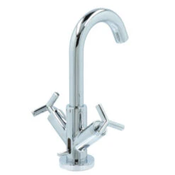 Absolut Wastafelkraan Post 2-knops Chroom 20 Absolut Wastafelkraan Post 2-knops Chroom -Badkamer Verkoop 123 5834