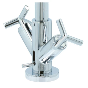 Absolut Wastafelkraan Post 2-knops Chroom 12 Absolut Wastafelkraan Post 2-knops Chroom - Afbeelding 10