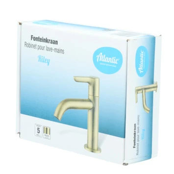 Atlantic Fonteinkraan Riley Met Hendel Messing 12 Atlantic Fonteinkraan Riley Met Hendel Messing - Afbeelding 10