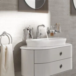 GROHE Wastafelkraan Essence M-size Met Hendel En Waste Chroom 11 GROHE Wastafelkraan Essence M-size Met Hendel En Waste Chroom -Badkamer Verkoop 123 5895