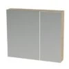TIGER S-line Spiegelkast 80 Naturel Eik