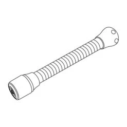 Tiger Splash Keukenkraanslang Chroom M22/M24 -Badkamer Verkoop 123 5953