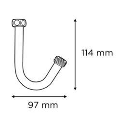 Tiger Stijgpijp Chroom 10 Tiger Stijgpijp Chroom -Badkamer Verkoop 123 5963