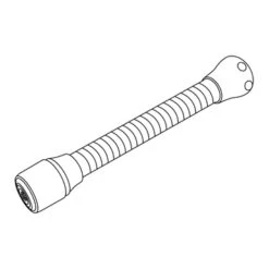 Tiger Splash Kraanslang Supreme Met Waterbesparende Keukendouche En Kogelgewricht 1/2" -Badkamer Verkoop 123 5998