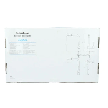 Atlantic Keukenkraan Stephen Met Hendel En Uittrekbare Sproeikop Chroom 16 Atlantic Keukenkraan Stephen Met Hendel En Uittrekbare Sproeikop Chroom - Afbeelding 14