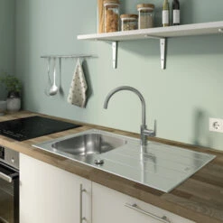 Grohe Keukenkraan Start Flow Hoge Uitloop QuickFix Chroom 12 Grohe Keukenkraan Start Flow Hoge Uitloop QuickFix Chroom -Badkamer Verkoop 123 6035