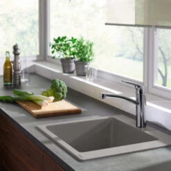 Hansgrohe Keukenkraan MyCube M Met Hendel Chroom (H) 23,4cm -Badkamer Verkoop 123 6047