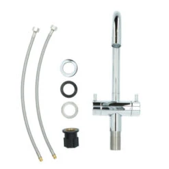 Atlantic Keukenkraan Adrian 2-knops Chroom -Badkamer Verkoop 123 6060