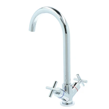 Aqualino Keukenkraan Ceronda 2-knops Chroom 5 Aqualino Keukenkraan Ceronda 2-knops Chroom - Afbeelding 3