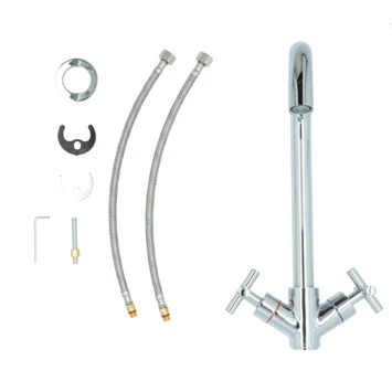 Aqualino Keukenkraan Ceronda 2-knops Chroom 13 Aqualino Keukenkraan Ceronda 2-knops Chroom - Afbeelding 11