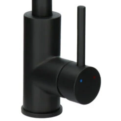 Handson Keukenkraan Olivier Met Hendel Mat Zwart 24 Handson Keukenkraan Olivier Met Hendel Mat Zwart -Badkamer Verkoop 123 6163