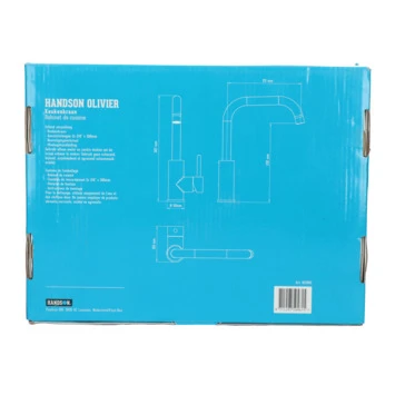 Handson Keukenkraan Olivier Met Hendel Mat Zwart 16 Handson Keukenkraan Olivier Met Hendel Mat Zwart - Afbeelding 14