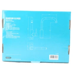 Handson Keukenkraan Olivier Met Hendel Chroom 25 Handson Keukenkraan Olivier Met Hendel Chroom -Badkamer Verkoop 123 6195