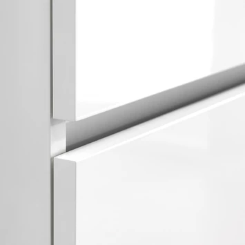 Tiger Karlo Badkamermeubel 60 Cm Hoogglans Wit Met Wastafel Zwart 5 Tiger Karlo Badkamermeubel 60 Cm Hoogglans Wit Met Wastafel Zwart - Afbeelding 3