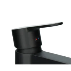 Atlantic Wastafelkraan Parker Met Hendel Zwart -Badkamer Verkoop 123 6300