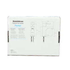 Atlantic Wastafelkraan Parker Met Hendel Zwart -Badkamer Verkoop 123 6304