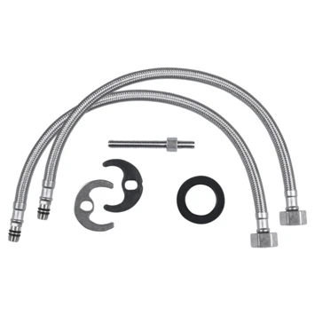Differnz Wastafelkraan Met Hendel Chroom 4 Differnz Wastafelkraan Met Hendel Chroom - Afbeelding 2