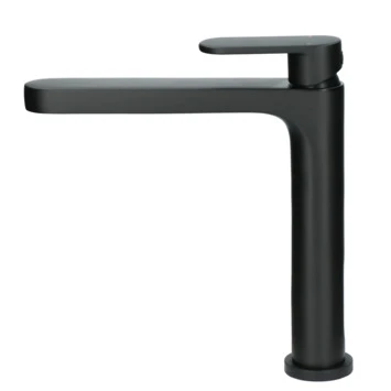 Absolut Wastafelkraan Iode Medium Met Hendel En Waste Zwart 4 Absolut Wastafelkraan Iode Medium Met Hendel En Waste Zwart - Afbeelding 2