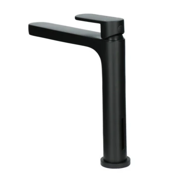 Absolut Wastafelkraan Iode Medium Met Hendel En Waste Zwart 5 Absolut Wastafelkraan Iode Medium Met Hendel En Waste Zwart - Afbeelding 3