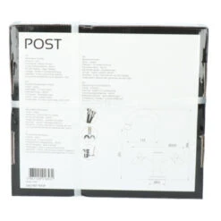 Absolut Wastafelkraan Post 2-knops Zwart 32 Absolut Wastafelkraan Post 2-knops Zwart -Badkamer Verkoop 123 6354