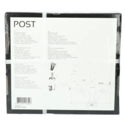 Absolut Wastafelkraan Post 2-knops Zwart 35 Absolut Wastafelkraan Post 2-knops Zwart -Badkamer Verkoop 123 6357