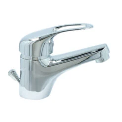 Handson Wastafelkraan Ralph Met Waste Chroom -Badkamer Verkoop 123 6385