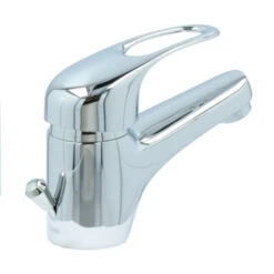 Handson Wastafelkraan Ralph Met Waste Chroom -Badkamer Verkoop 123 6389