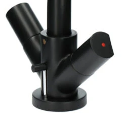 Aqualino Wastafelkraan Fortore 2-knops Met Waste Zwart 27 Aqualino Wastafelkraan Fortore 2-knops Met Waste Zwart -Badkamer Verkoop 123 6420