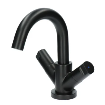 Aqualino Wastafelkraan Fortore 2-knops Met Waste Zwart 17 Aqualino Wastafelkraan Fortore 2-knops Met Waste Zwart - Afbeelding 15