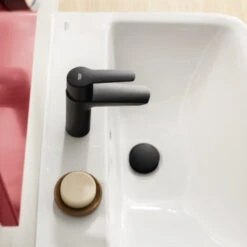 Grohe Wastafelkraan Start M-size QuickFix Mat Zwart 17 Grohe Wastafelkraan Start M-size QuickFix Mat Zwart -Badkamer Verkoop 123 6491