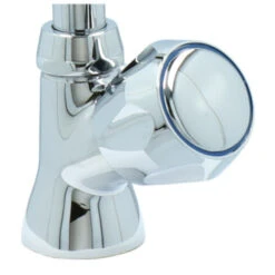 Handson Fonteinkraan Thomas C-uitloop Met Draaiknop Chroom -Badkamer Verkoop 123 6532