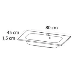 Tiger Reverse Meubelset 80 Cm Met 2 Lades Naturel Eik / Mat Wit Inclusief Oval Wastafel Hoogglans Wit 13 Tiger Reverse Meubelset 80 Cm Met 2 Lades Naturel Eik / Mat Wit Inclusief Oval Wastafel Hoogglans Wit -Badkamer Verkoop 123 655