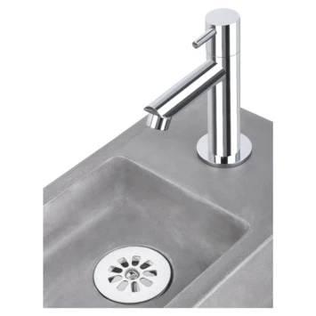 Differnz Fonteinkraan Recht Chroom 5 Differnz Fonteinkraan Recht Chroom - Afbeelding 3