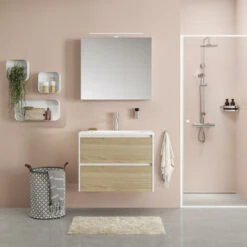 Tiger Reverse Meubelset 80 Cm Met 2 Lades Naturel Eik / Mat Wit Inclusief Oval Wastafel Hoogglans Wit 17 Tiger Reverse Meubelset 80 Cm Met 2 Lades Naturel Eik / Mat Wit Inclusief Oval Wastafel Hoogglans Wit -Badkamer Verkoop 123 659