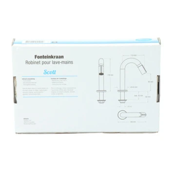 Atlantic Fonteinkraan Scott Met Draaiknop Messing 13 Atlantic Fonteinkraan Scott Met Draaiknop Messing - Afbeelding 11