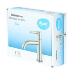 Atlantic Fonteinkraan Riley Met Hendel RVS -Badkamer Verkoop 123 6631