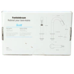 Atlantic Fonteinkraan Scott Met Draaiknop Zwart 23 Atlantic Fonteinkraan Scott Met Draaiknop Zwart -Badkamer Verkoop 123 6643