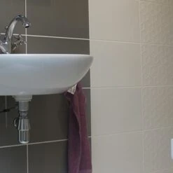 Wandtegel Iris Hoogglans Wit 25x40 Cm 1,4 M² -Badkamer Verkoop 123 6695