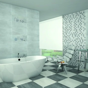 Wandtegel Unika Grijs 20x60 Cm 1,20 M² 4 Wandtegel Unika Grijs 20x60 Cm 1,20 M² - Afbeelding 2