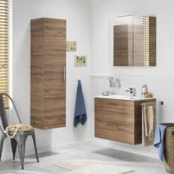 Tiger Studio Badkamermeubel 80 Cm Chalet Eiken Met Wastafel Polybeton Mat Wit Greep Rvs Plat 10 Tiger Studio Badkamermeubel 80 Cm Chalet Eiken Met Wastafel Polybeton Mat Wit Greep Rvs Plat -Badkamer Verkoop 123 681