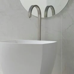 Wandtegel Aspen Marmer Wit/Grijs 25x33 Cm 1,5 M² -Badkamer Verkoop 123 6810