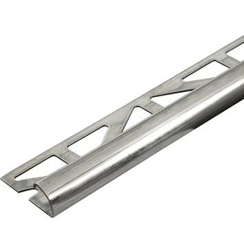 Tegelprofiel Kwartrond RVS 10 Mm 3 Tegelprofiel Kwartrond RVS 10 Mm